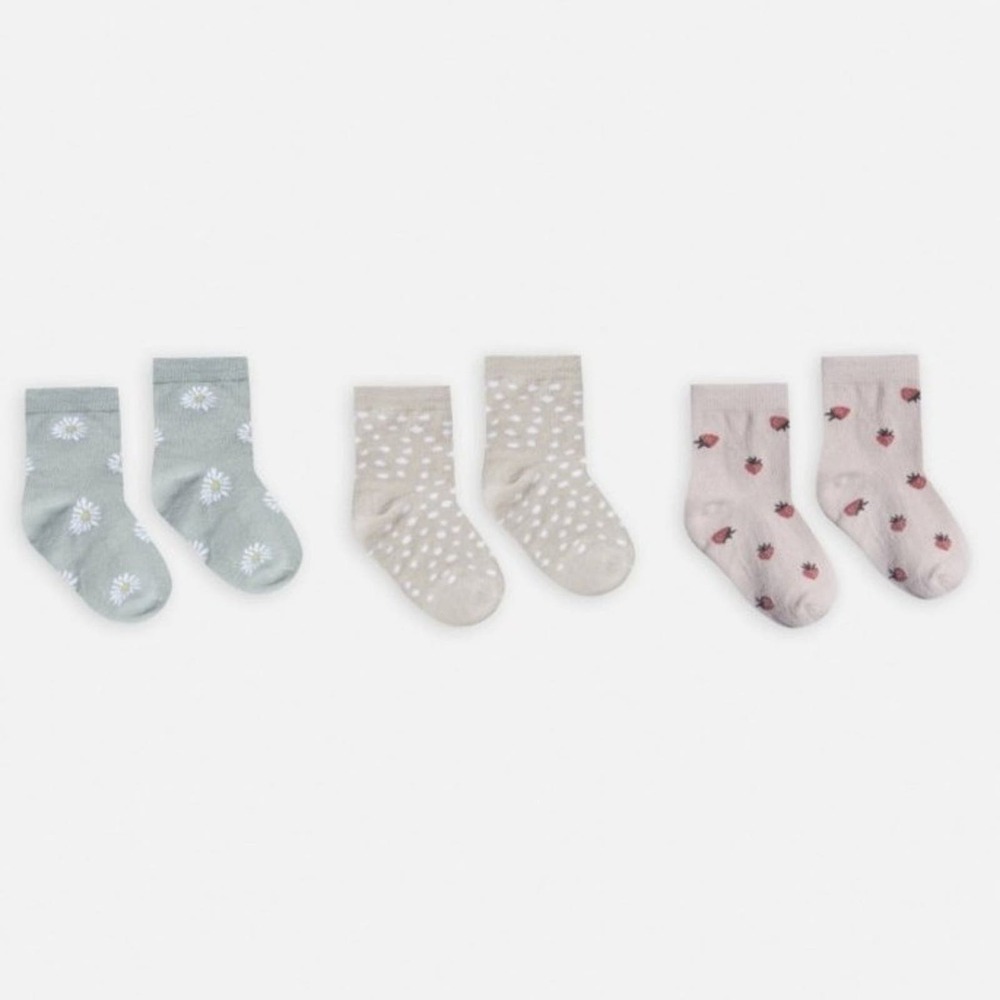 Rylee + Cru 6-9 Y NWT Ankle Socks 3 Pack
